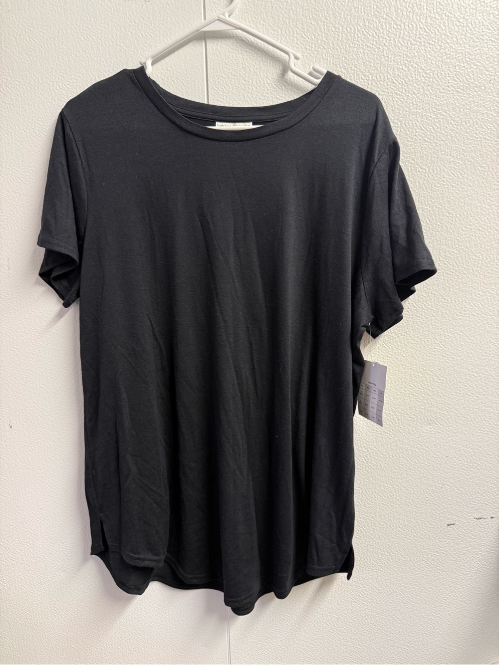 Bobbie Brooks Black Short Sleeve Crew Neck T-Shirt